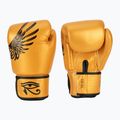Boxerské rukavice Fairtex Universal "Tight-Fit" Design Falcon gold
