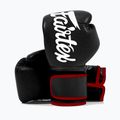 Boxerské rukavice Fairtex Microfiber black 4