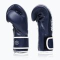 Boxerské rukavice Fairtex Microfiber blue 3