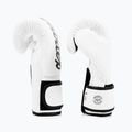 Boxerské rukavice Fairtex Microfiber white 3