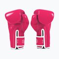 Boxerské rukavice Fairtex Microfiber pink/white 2