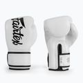 Boxerské rukavice Fairtex Microfiber white