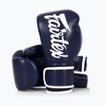 Boxerské rukavice Fairtex Microfiber Art Collections Blue Wave blue 4