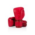 Boxerské rukavice Fairtex Microfiber Art Collections Minimalism Art red 4