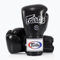 Boxerské rukavice Fairtex Super Sparring - Locked Thumb černé 4