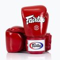 Boxerské rukavice  Fairtex Super Sparring - Locked Thumb red 2
