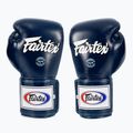 Boxerské rukavice  Fairtex Super Sparring - Locked Thumb blue