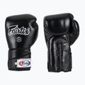 Stylové boxerské rukavice Fairtex Angular Sparring - s uzamčeným palcem černé