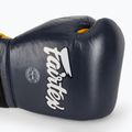 Boxerské rukavice  Fairtex Heavy Hitter's Mexican Style blue/yellow 5