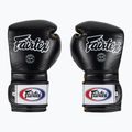 Boxerské rukavice Fairtex Heavy Hitter's Mexican Style black/yellow 2