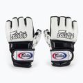 Fairtex Super Sparring grapplingové rukavice bílé/černé 2