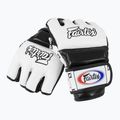 Fairtex Super Sparring grapplingové rukavice bílé/černé 4
