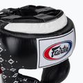 Boxerská helma Fairtex Super Sparring black/white 4