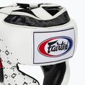 Boxerská helma Fairtex Super Sparring white/black 4