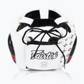 Boxerská helma Fairtex Super Sparring white/black 2