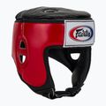 Ochranná helma Fairtex Muay Thai & Kickboxing Competition red