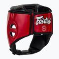 Ochranná helma Fairtex Muay Thai & Kickboxing Competition red 3