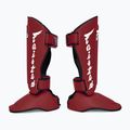 Odnímatelné chrániče holení Fairtex In-Step alias chrániče holenních kostí. "Twister" červená 3