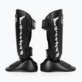 Odnímatelné chrániče holení Fairtex In-Step alias chrániče holenních kostí. "Twister" černá 3