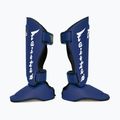 Odnímatelné chrániče holení Fairtex In-Step alias chrániče holenních kostí. "Twister" modrá 3