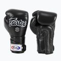 Stylové boxerské rukavice Fairtex Angular Sparring - s uzamčeným palcem černé