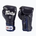 Stylové boxerské rukavice Fairtex Angular Sparring - uzamčený palec modré