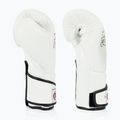 Boxerské rukavice  Fairtex Stylish Angular Sparring - Locked Thumb white 3
