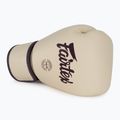 Boxerské rukavice Fairtex Real Leather Boxing khaki 5