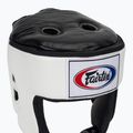 Boxerská helma  Fairtex Muay Thai & Kickboxing Competition white 4