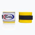 Boxerské bandáže Fairtex Handwraps 300 cm yellow