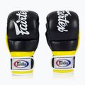 Fairtex Super Sparring Grapplingové rukavice černá/žlutá