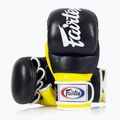 Fairtex Super Sparring Grapplingové rukavice černá/žlutá 4