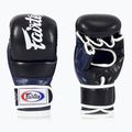 Fairtex Super Sparring Grapplingové rukavice černá/modrá 2