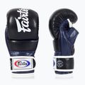 Fairtex Super Sparring Grapplingové rukavice černá/modrá 3