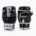 Fairtex Super Sparring Grapplingové rukavice černá/modrá