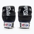 Fairtex Super Sparring Grapplingové rukavice černá/modrá 2