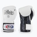 Boxerské rukavice Fairtex Heavy Hitter's Mexican Style white/blue