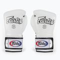 Boxerské rukavice Fairtex Heavy Hitter's Mexican Style white/blue 2