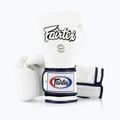 Boxerské rukavice Fairtex Heavy Hitter's Mexican Style white/blue 4