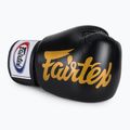 Boxerské rukavice Fairtex Deluxe Tight-Fit black 5