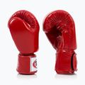 Boxerské rukavice Fairtex Deluxe Tight-Fit red 3