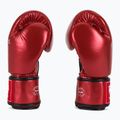 Boxerské rukavice Fairtex Metallic red 4
