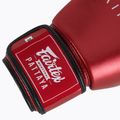 Boxerské rukavice Fairtex Metallic red 6
