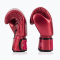 Boxerské rukavice Fairtex Metallic red 4