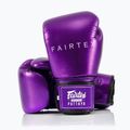 Boxerské rukavice Fairtex Metallic purple 4