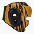 Boxerská helma  Fairtex Microfiber Headguard gold 2