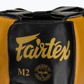 Boxerská helma  Fairtex Microfiber Headguard gold 5