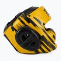Boxerská helma  Fairtex Microfiber Headguard gold 3