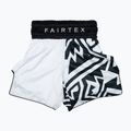 Boxerské šortky Fairtex Boxing BT2003 "Monochrome" white/black