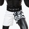 Boxerské šortky Fairtex Boxing BT2003 "Monochrome" white/black 3